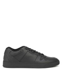 Baskets basses en cuir noires Koio