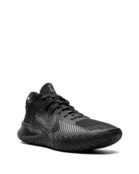 Baskets basses en cuir noires Nike