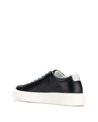 Baskets basses en cuir noires Low Brand