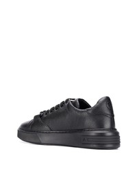 Baskets basses en cuir noires Bally