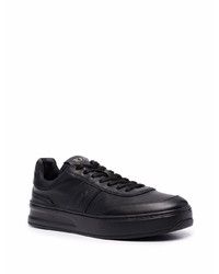 Baskets basses en cuir noires Tod's