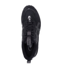 Baskets basses en cuir noires Asics