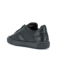 Baskets basses en cuir noires Philipp Plein