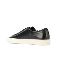 Baskets basses en cuir noires Buttero