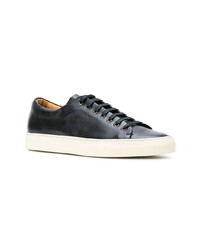 Baskets basses en cuir noires Buttero