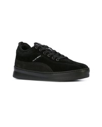 Baskets basses en cuir noires Filling Pieces