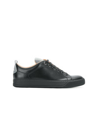 Baskets basses en cuir noires Lanvin