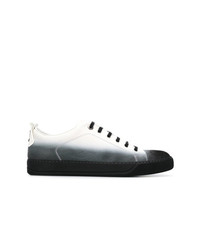 Baskets basses en cuir noires Lanvin