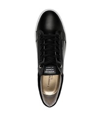 Baskets basses en cuir noires Android Homme