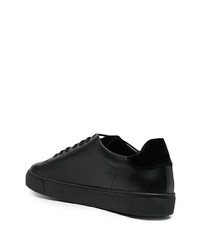 Baskets basses en cuir noires Philipp Plein