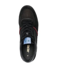 Baskets basses en cuir noires Filling Pieces