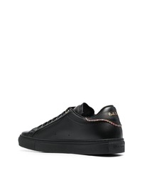 Baskets basses en cuir noires Paul Smith