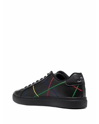 Baskets basses en cuir noires PS Paul Smith