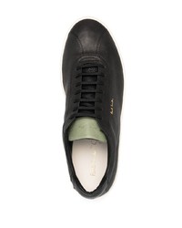 Baskets basses en cuir noires Paul Smith