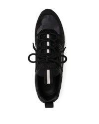 Baskets basses en cuir noires Bally