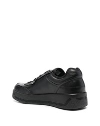 Baskets basses en cuir noires Oamc