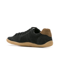 Baskets basses en cuir noires OSKLEN