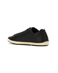 Baskets basses en cuir noires OSKLEN