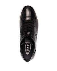 Baskets basses en cuir noires Tod's