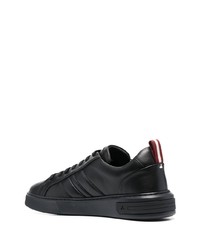 Baskets basses en cuir noires Bally