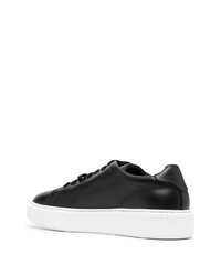 Baskets basses en cuir noires Philipp Plein