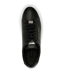 Baskets basses en cuir noires Philipp Plein