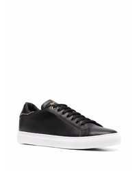 Baskets basses en cuir noires Paul Smith