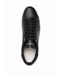 Baskets basses en cuir noires Paul Smith