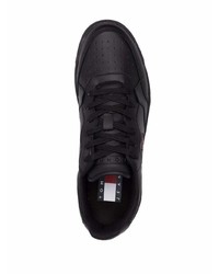 Baskets basses en cuir noires Tommy Hilfiger