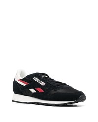 Baskets basses en cuir noires Reebok