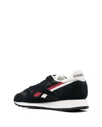 Baskets basses en cuir noires Reebok