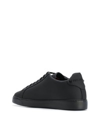 Baskets basses en cuir noires Philipp Plein