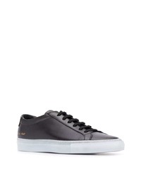 Baskets basses en cuir noires Common Projects