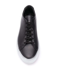 Baskets basses en cuir noires Common Projects