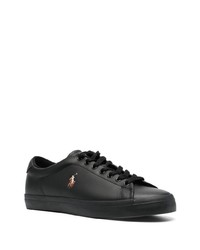 Baskets basses en cuir noires Polo Ralph Lauren