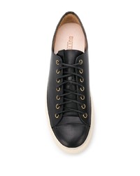 Baskets basses en cuir noires Buttero