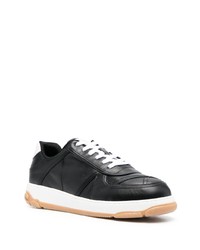 Baskets basses en cuir noires Gcds