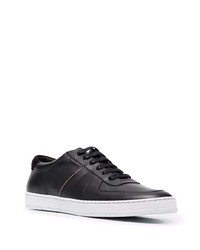 Baskets basses en cuir noires Paul Smith