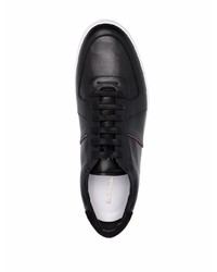 Baskets basses en cuir noires Paul Smith