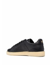 Baskets basses en cuir noires Clarks Originals