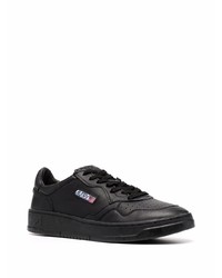 Baskets basses en cuir noires AUTRY