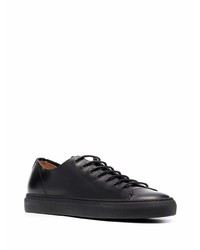 Baskets basses en cuir noires Buttero