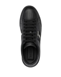 Baskets basses en cuir noires Bally