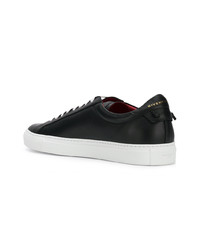 Baskets basses en cuir noires Givenchy