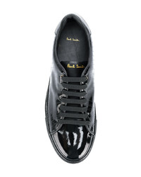 Baskets basses en cuir noires Paul Smith