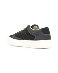 Baskets basses en cuir noires Maison Margiela