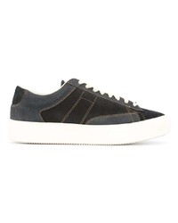 Baskets basses en cuir noires Maison Margiela