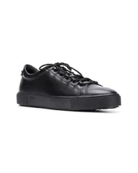 Baskets basses en cuir noires Tod's