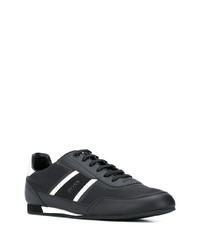 Baskets basses en cuir noires BOSS HUGO BOSS