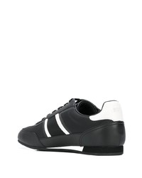 Baskets basses en cuir noires BOSS HUGO BOSS